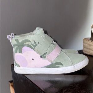 Cat & Jack Green and Pink Sneakers Stylish Comfort